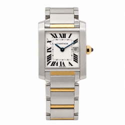 Cartier Tank Française Medium W51005Q4 Two Tone Watch